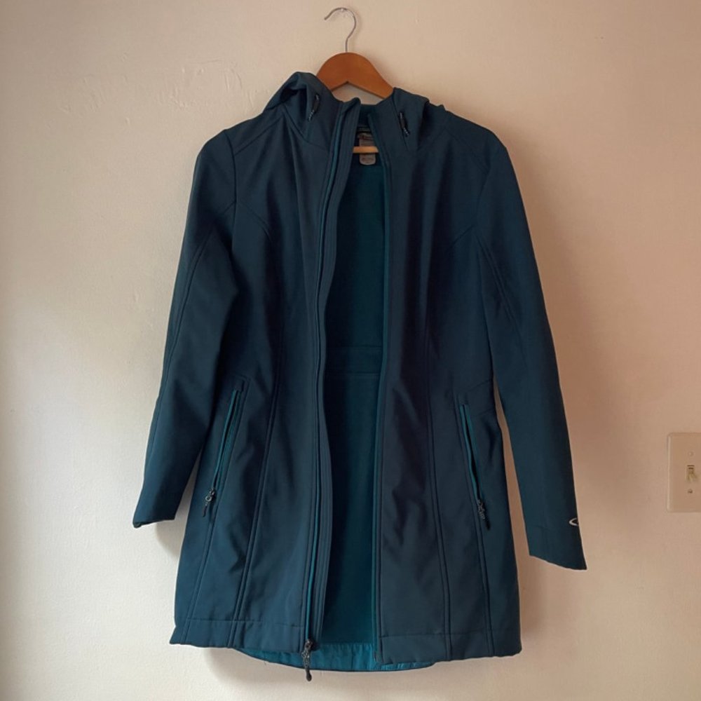 Long Rain Jacket with Hood from Target - Small